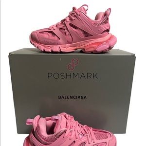 Balenciaga Track Sneakers Low Pink W6 Shoe